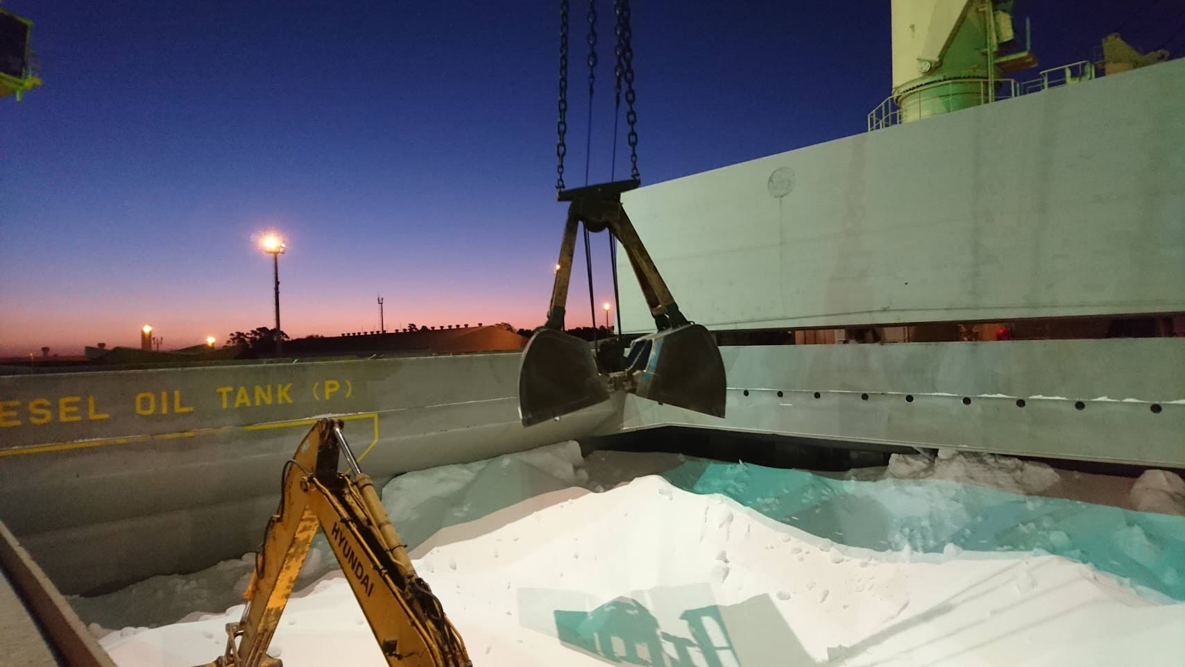 Carregamento de granéis químicos